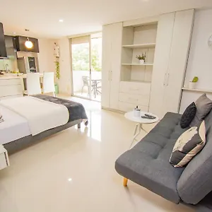 Loft Moderno En El Poblado Con Vista Y Parqueadero Mio Lofts Appartement